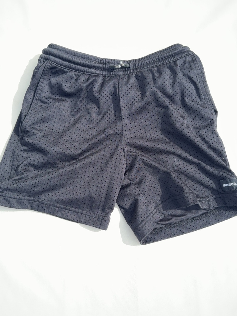 RSQ Black Mesh Athletic Shorts